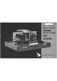 Bell and Howell 707 manual. Camera Instructions.